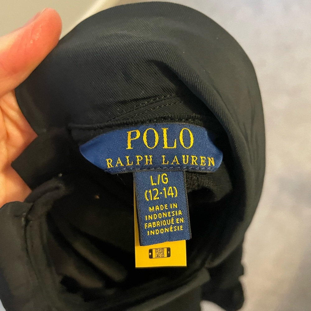 Girls Ralph Lauren Black Dress